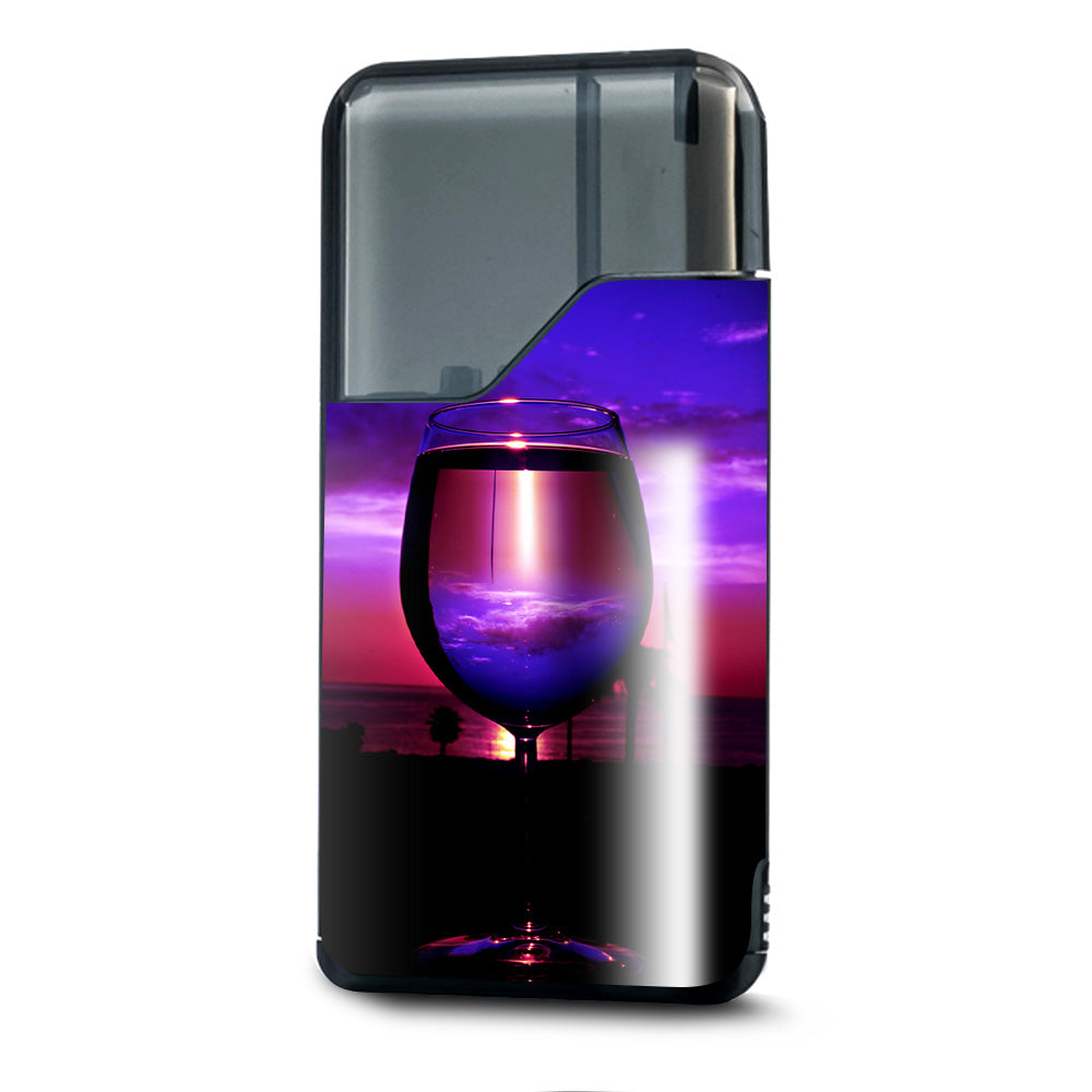  Tropical Sunset Wine Glass Suorin Air Skin