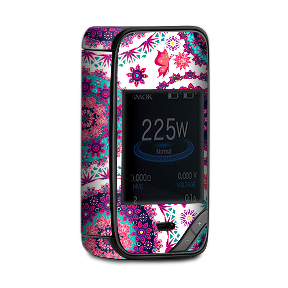  Flowers Paisley Butterfly Mandala X-Priv Smok Skin