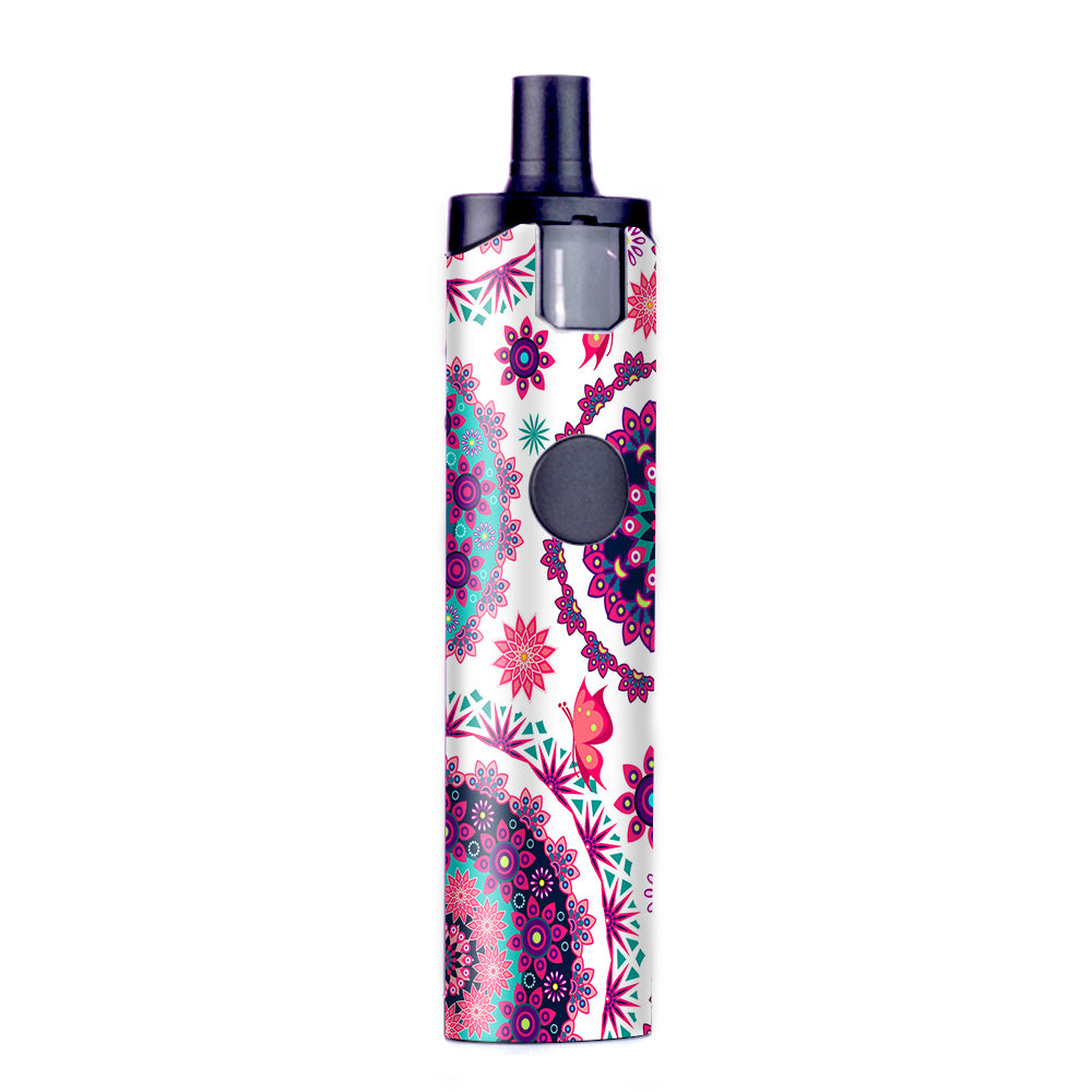  Flowers Paisley Butterfly Mandala Wismec Motiv Pod Skin