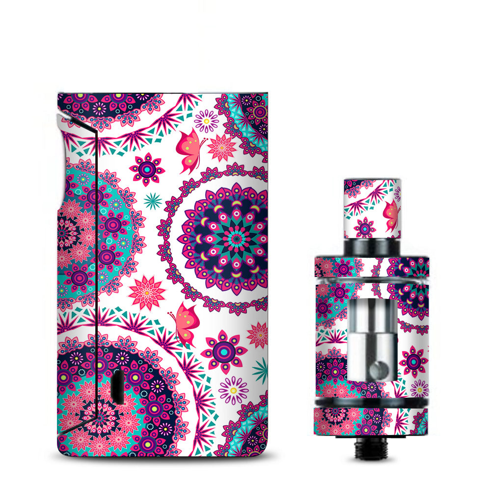  Flowers Paisley Butterfly Mandala Vaporesso Drizzle Fit Skin