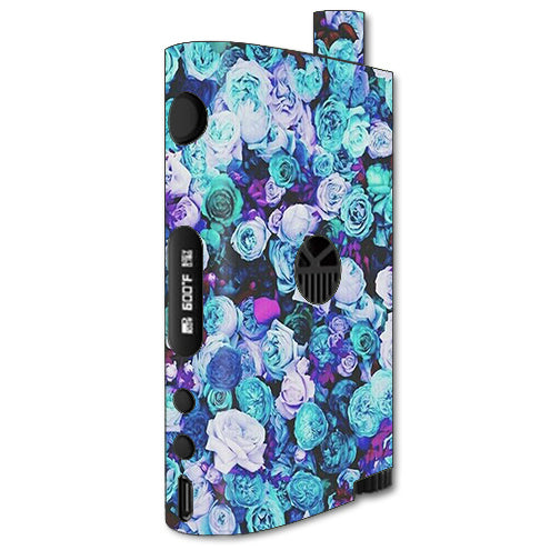  Blue Roses Floral Pattern Kangertech Nebox Skin