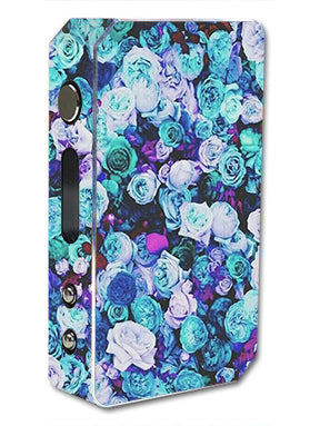  Blue Roses Floral Pattern Pioneer4You ipv3 Li 165W Skin