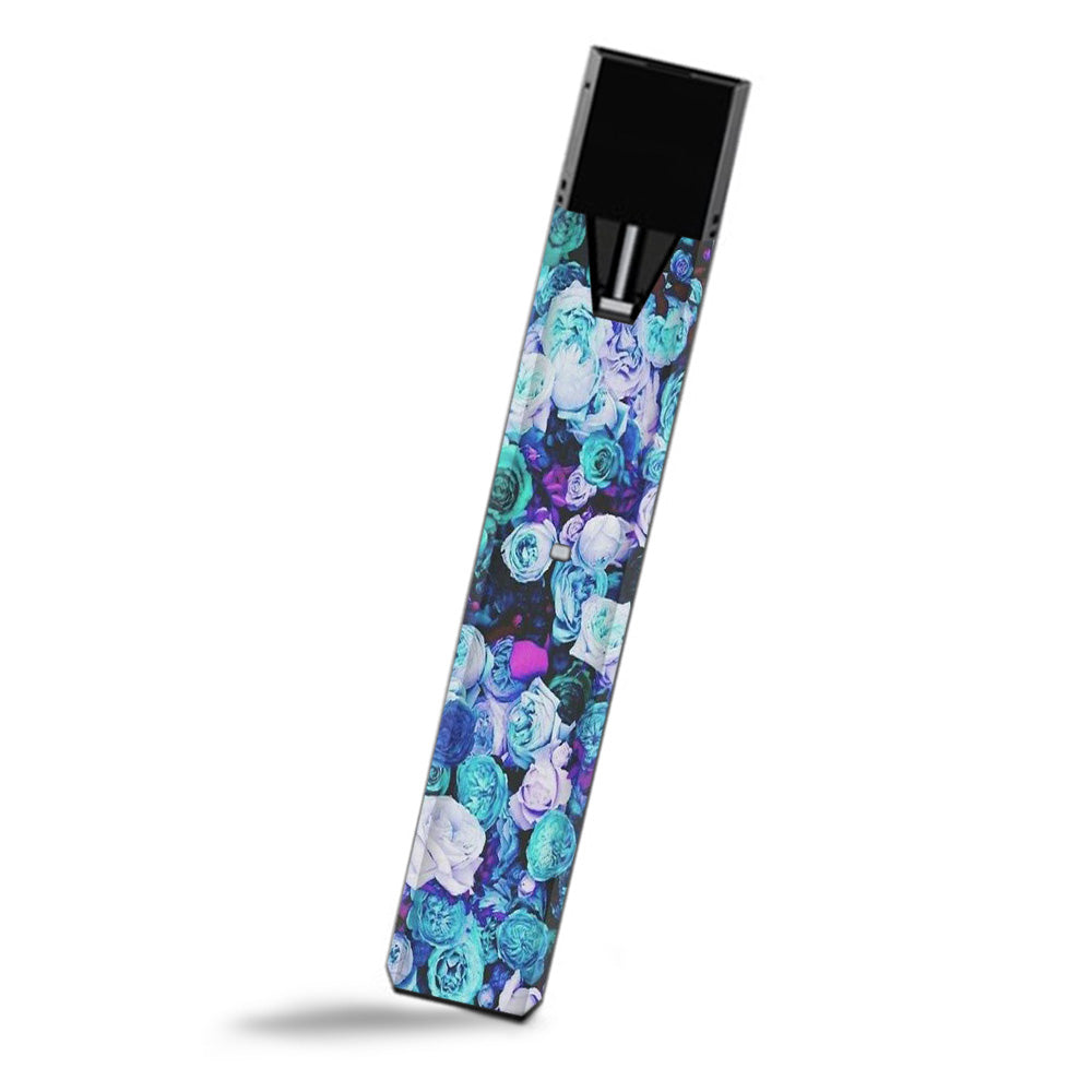  Blue Roses Floral Pattern Smok Fit Ultra Portable Skin