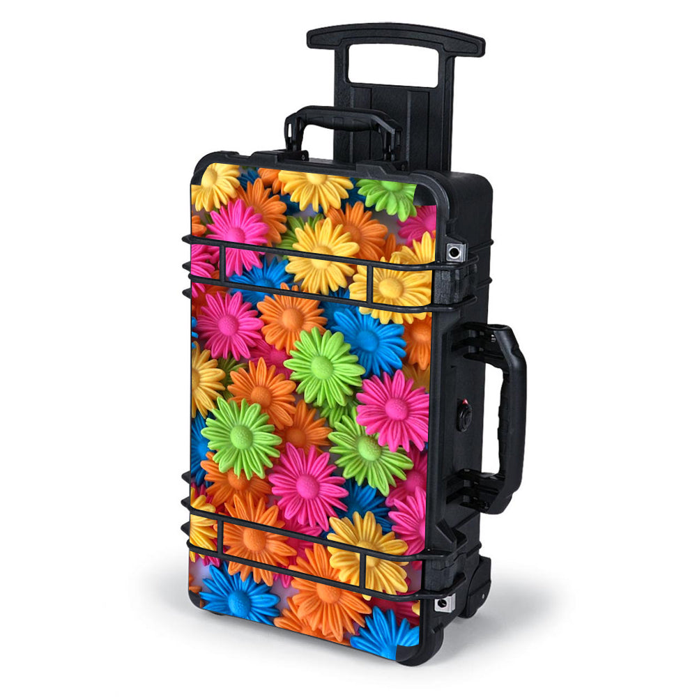  Colorful Wax Daisies Flowers Pelican Case 1510 Skin