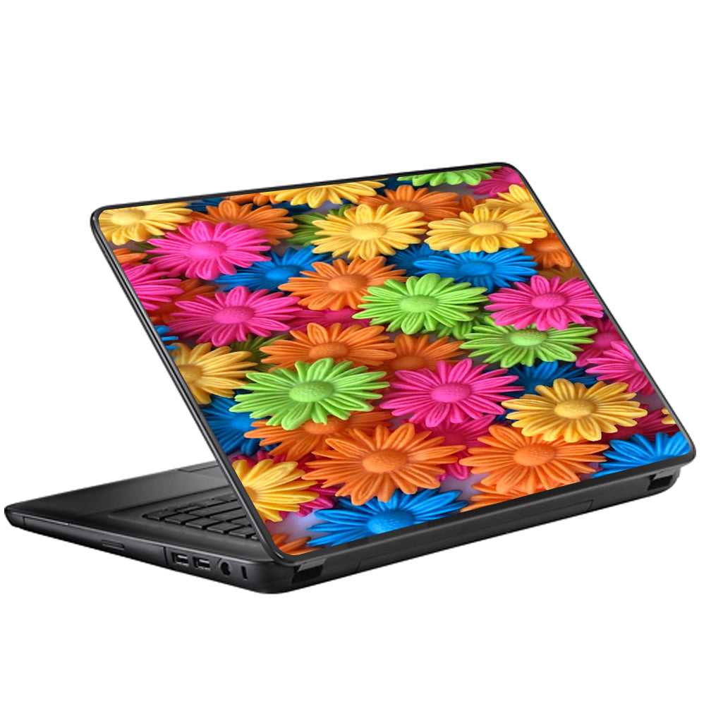  Colorful Wax Daisies Flowers Universal 13 to 16 inch wide laptop Skin