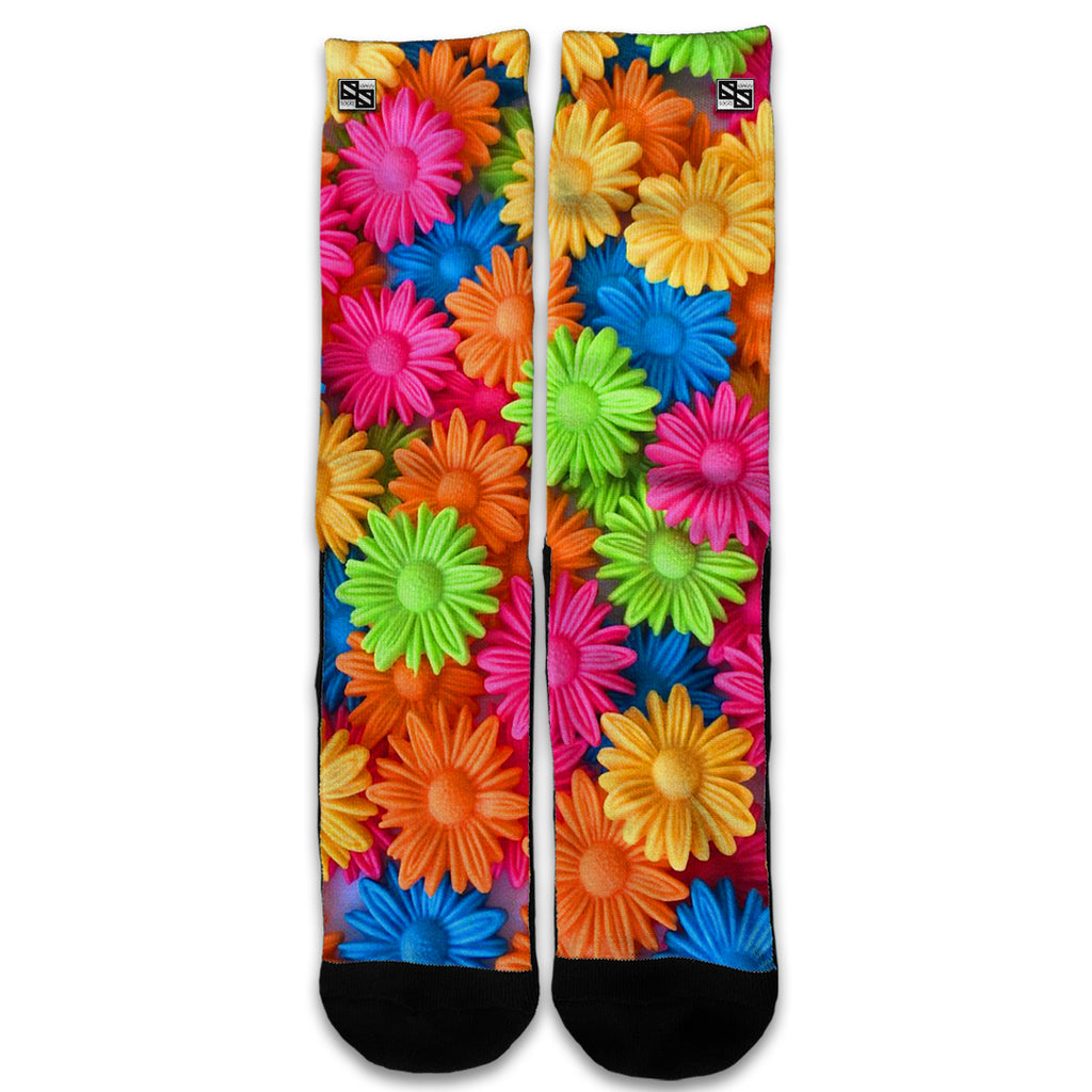  Colorful Wax Daisies Flowers Universal Socks