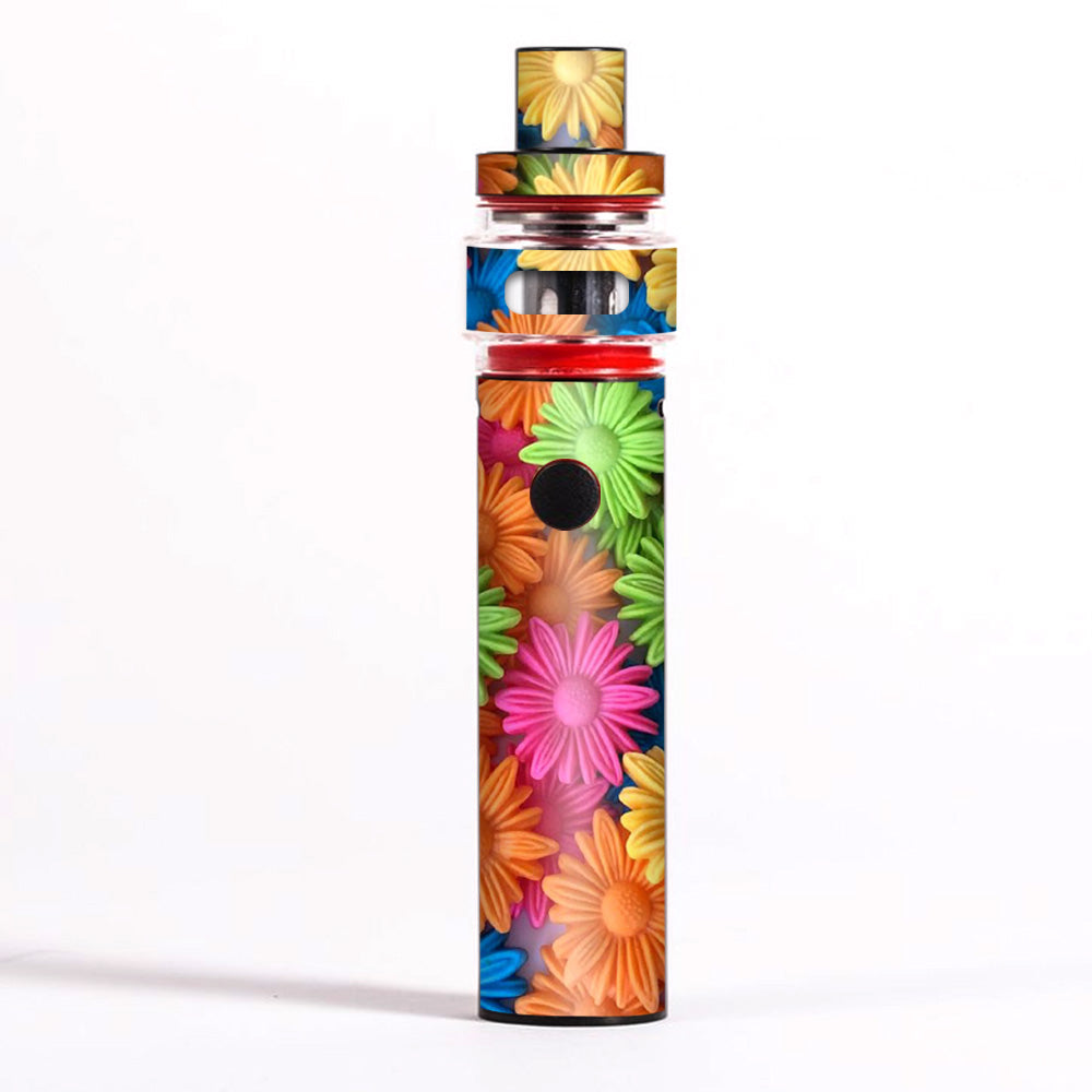  Colorful Wax Daisies Flowers Smok Pen 22 Light Edition Skin