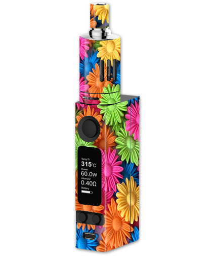  Colorful Wax Daisies Flowers Joyetech Evic VTC Mini Skin