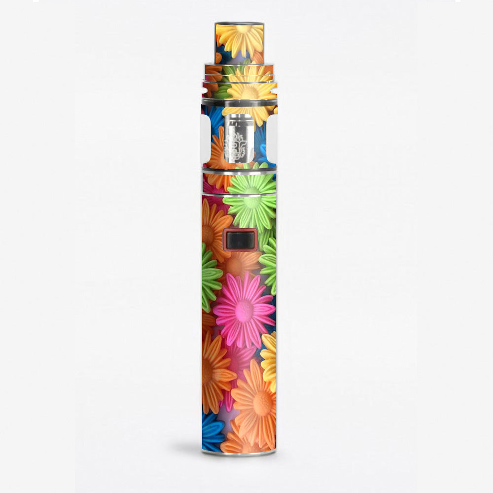  Colorful Wax Daisies Flowers Smok Stick X8 Skin
