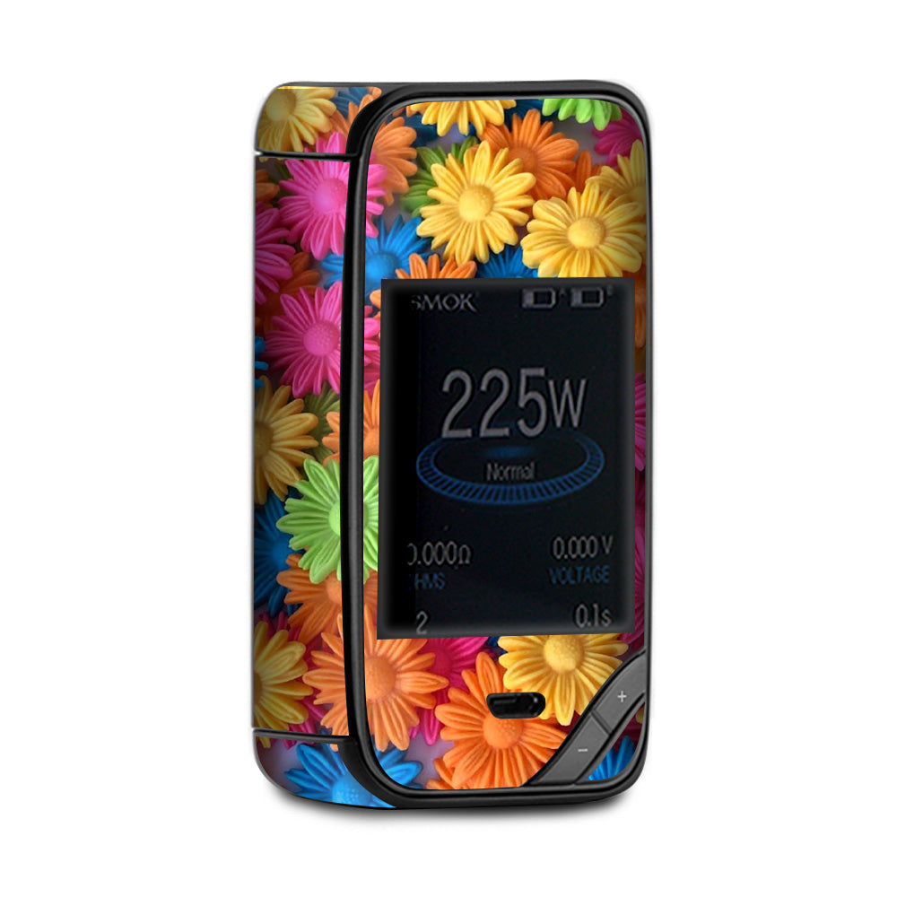  Colorful Wax Daisies Flowers X-Priv Smok Skin