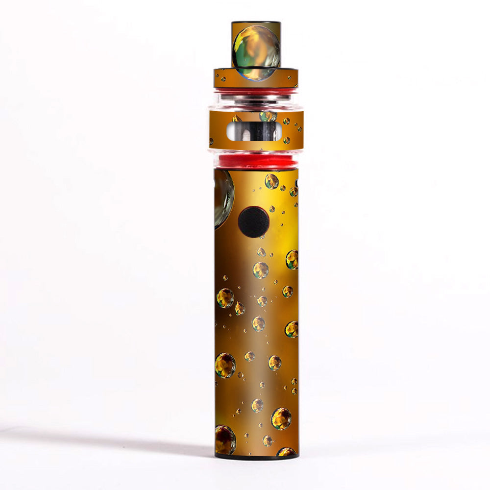  Gold Water Drops Droplets Smok Pen 22 Light Edition Skin