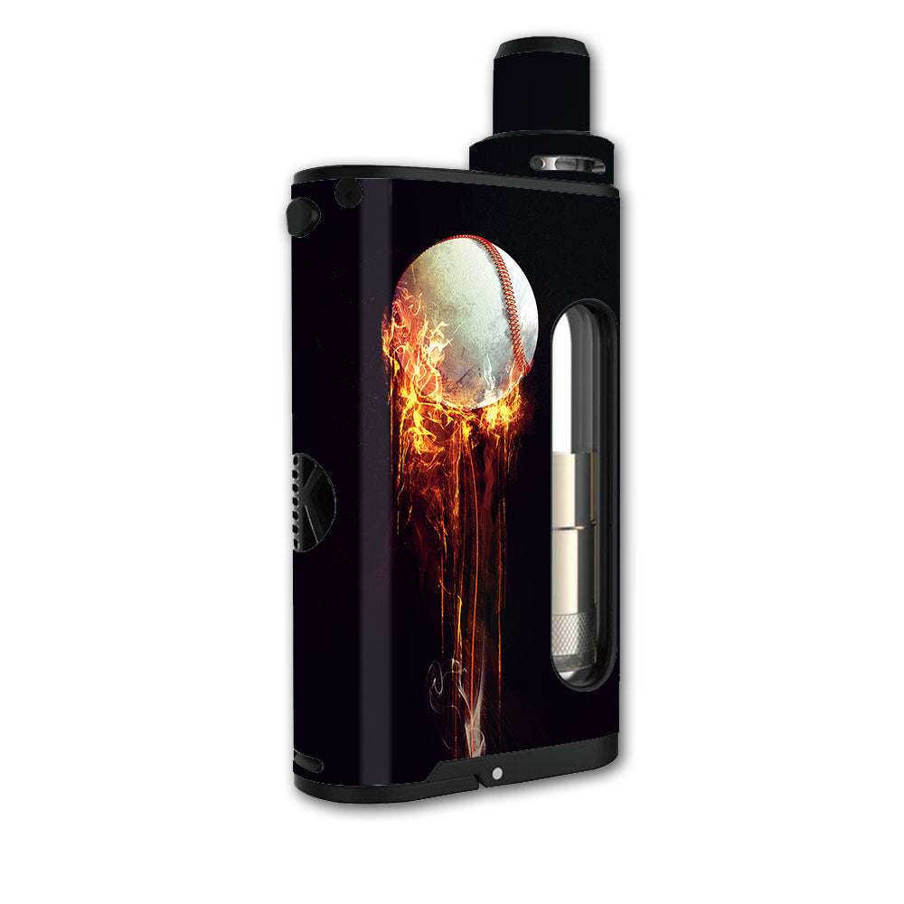  Fireball Baseball Flames Kangertech Cupti Skin