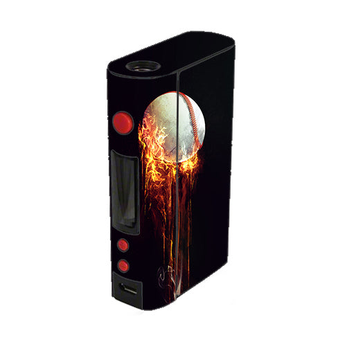  Fireball Baseball Flames Kangertech Kbox 200w Skin