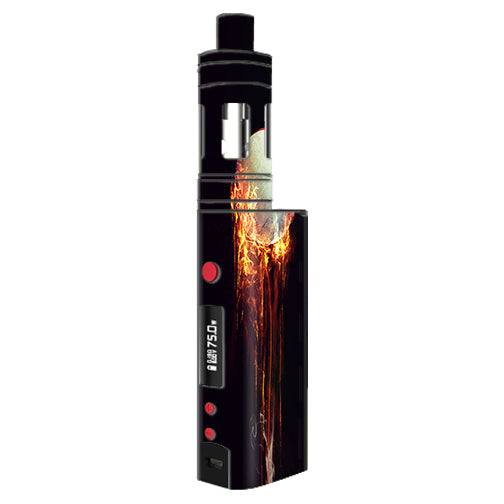  Fireball Baseball Flames Kangertech Topbox mini Skin
