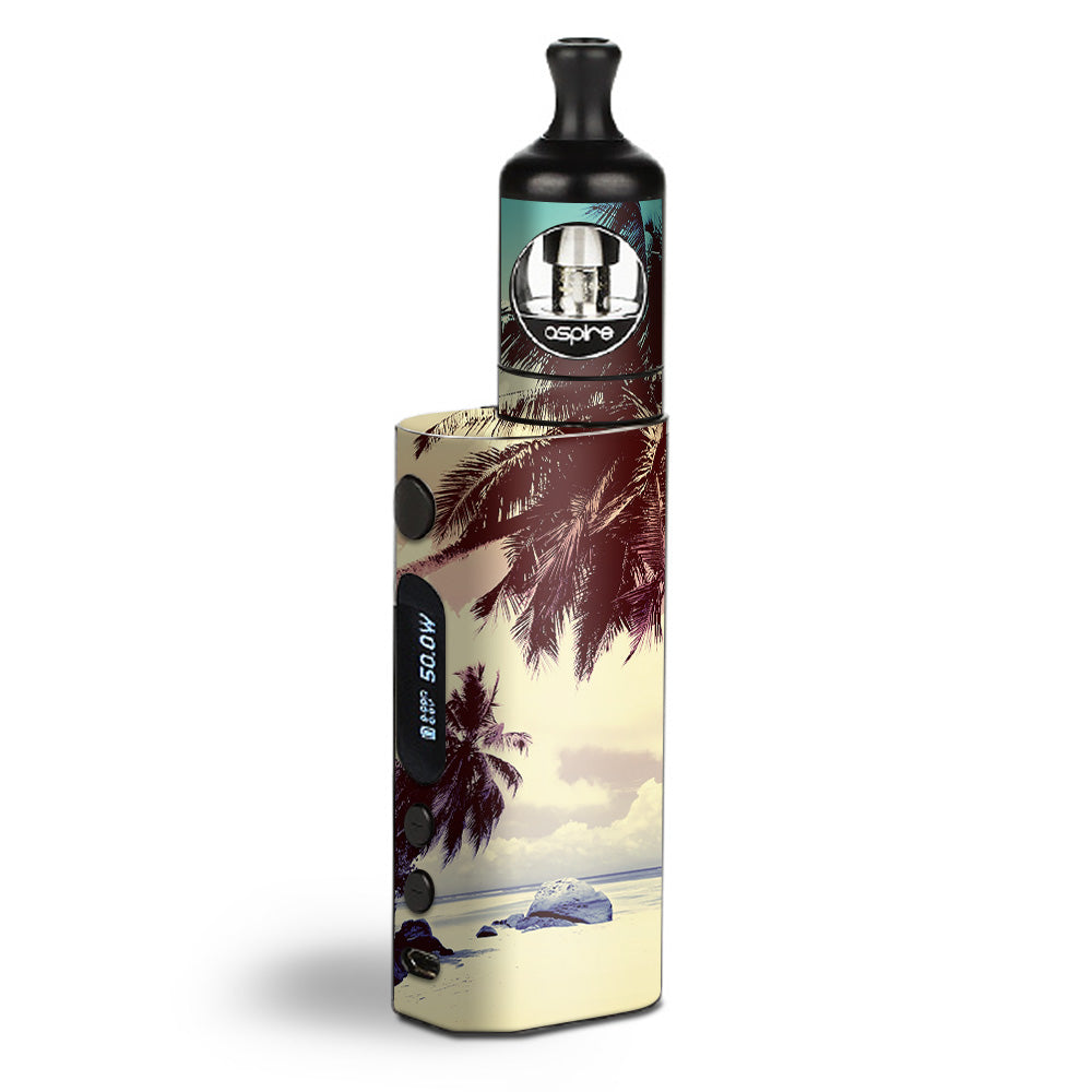  Faded Beach Palm Tree Tropical Aspire Zelos  Skin