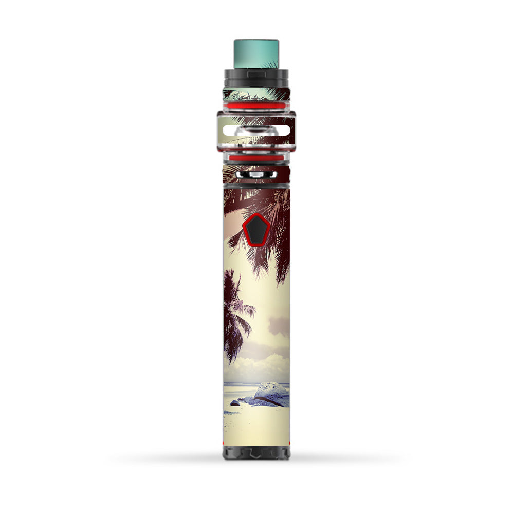  Faded Beach Palm Tree Tropical Smok Stick Prince Baby Skin