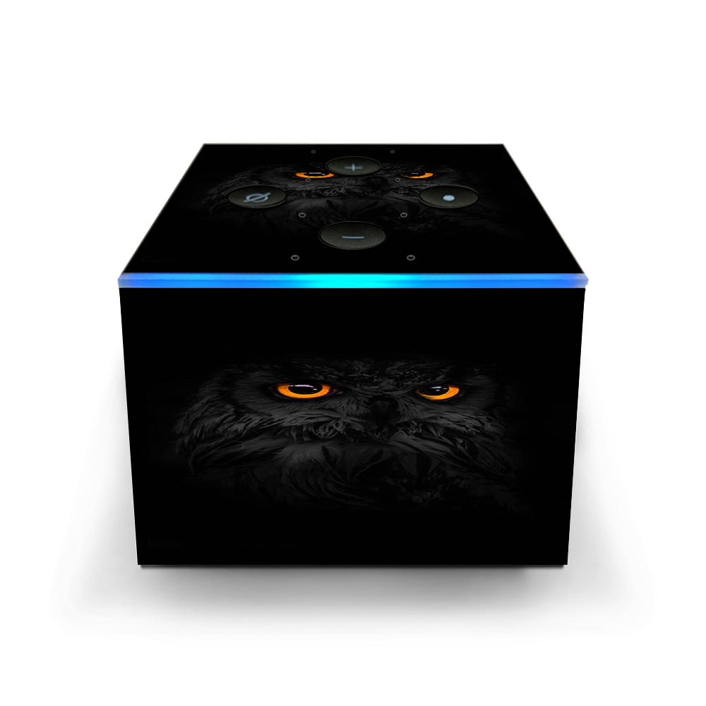  Owl Eyes In The Dark Amazon Fire TV Cube Skin