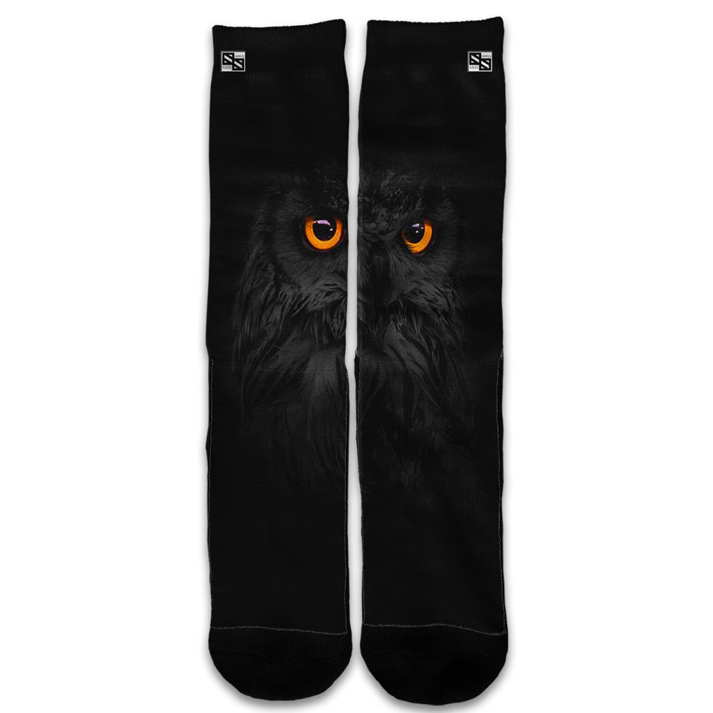  Owl Eyes In The Dark Universal Socks