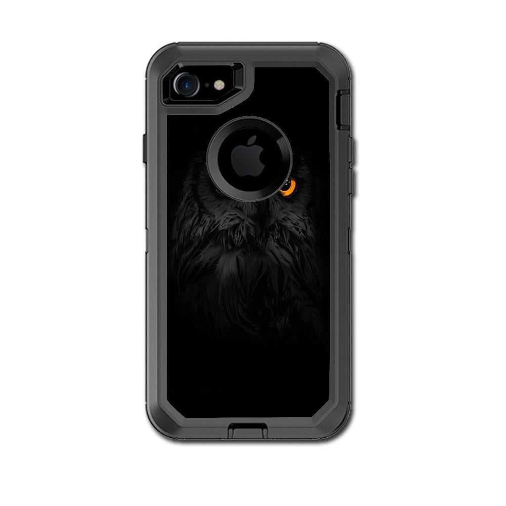  Owl Eyes In The Dark Otterbox Defender iPhone 7 or iPhone 8 Skin
