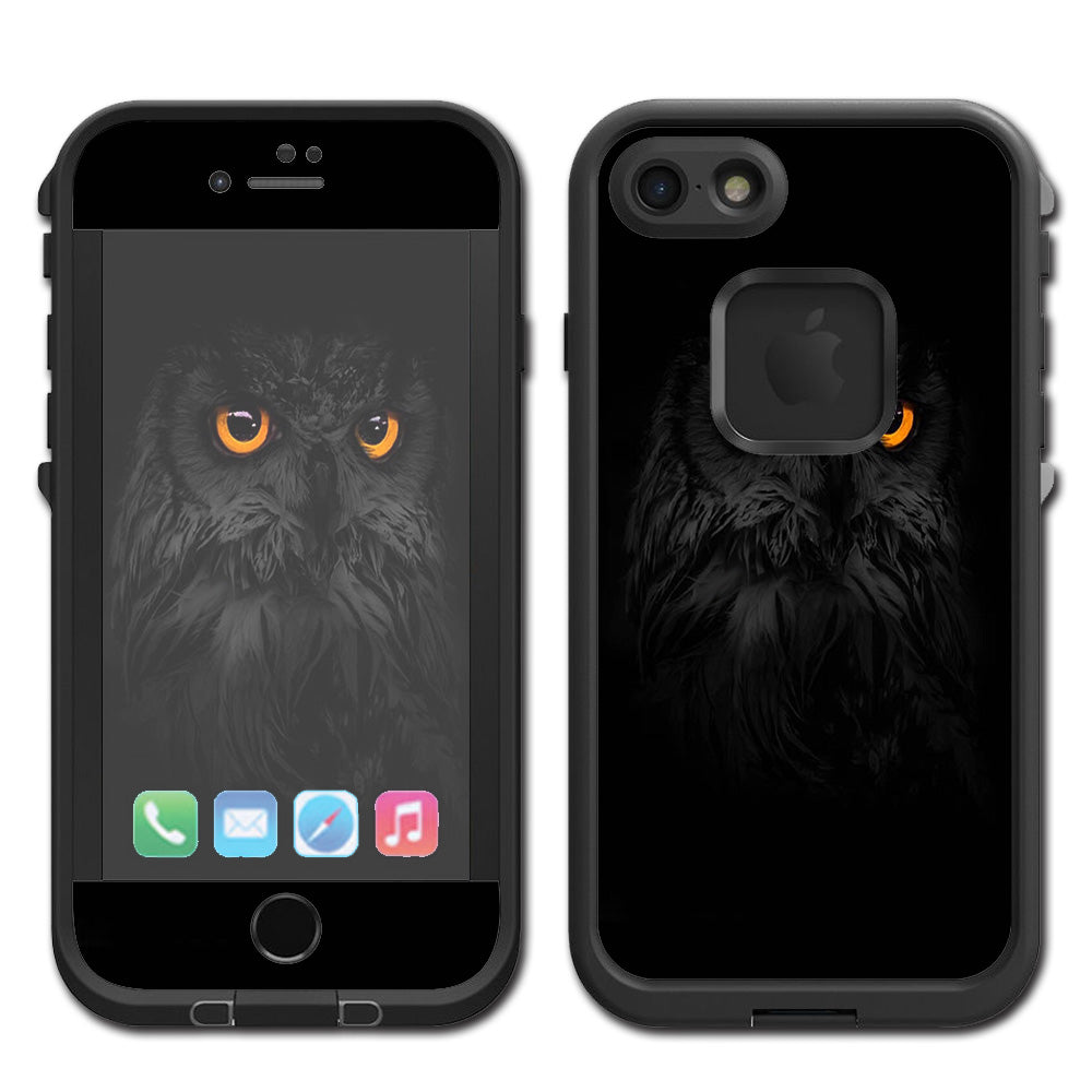  Owl Eyes In The Dark Lifeproof Fre iPhone 7 or iPhone 8 Skin