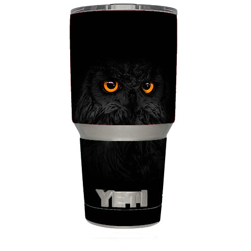  Owl Eyes In The Dark Yeti 30oz Rambler Tumbler Skin