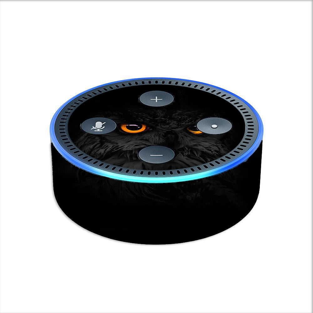  Owl Eyes In The Dark Amazon Echo Dot 2nd Gen Skin