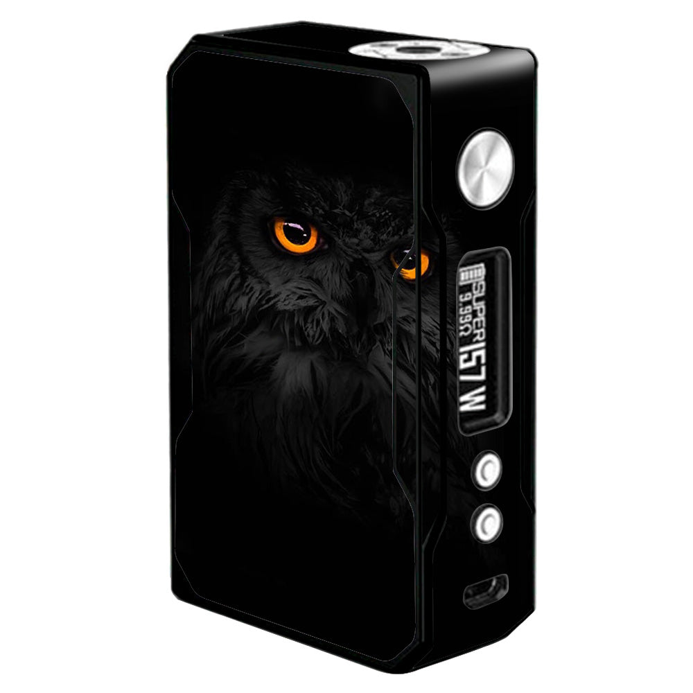 Skins Decals for Voopoo Drag 157W Vape Mod / Owl Eyes in the Dark itsaskin.com Skins Decals for Voopoo Drag 157W Vape Mod / Owl Eyes in the Dark itsaskin.com