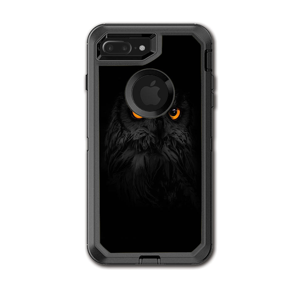  Owl Eyes In The Dark Otterbox Defender iPhone 7+ Plus or iPhone 8+ Plus Skin
