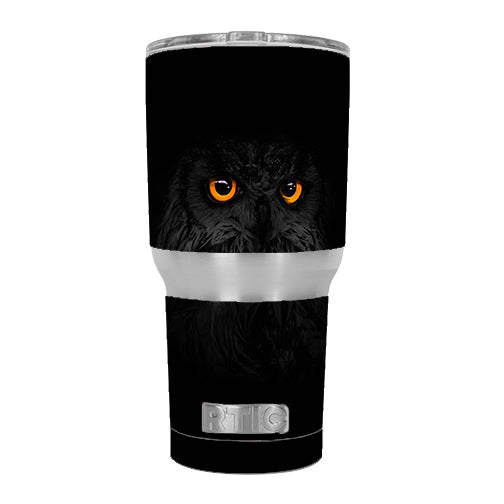  Owl Eyes In The Dark RTIC 30oz Tumbler Skin