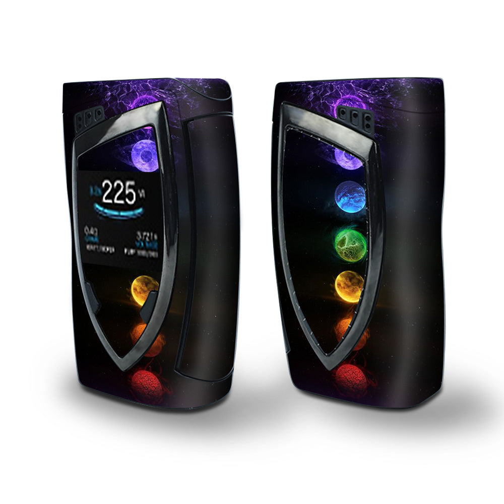 Skin Decal Vinyl Wrap for Smok Devilkin Kit 225w Vape (includes TFV12 Prince Tank Skins) skins cover/ Energy Chakra Zen 