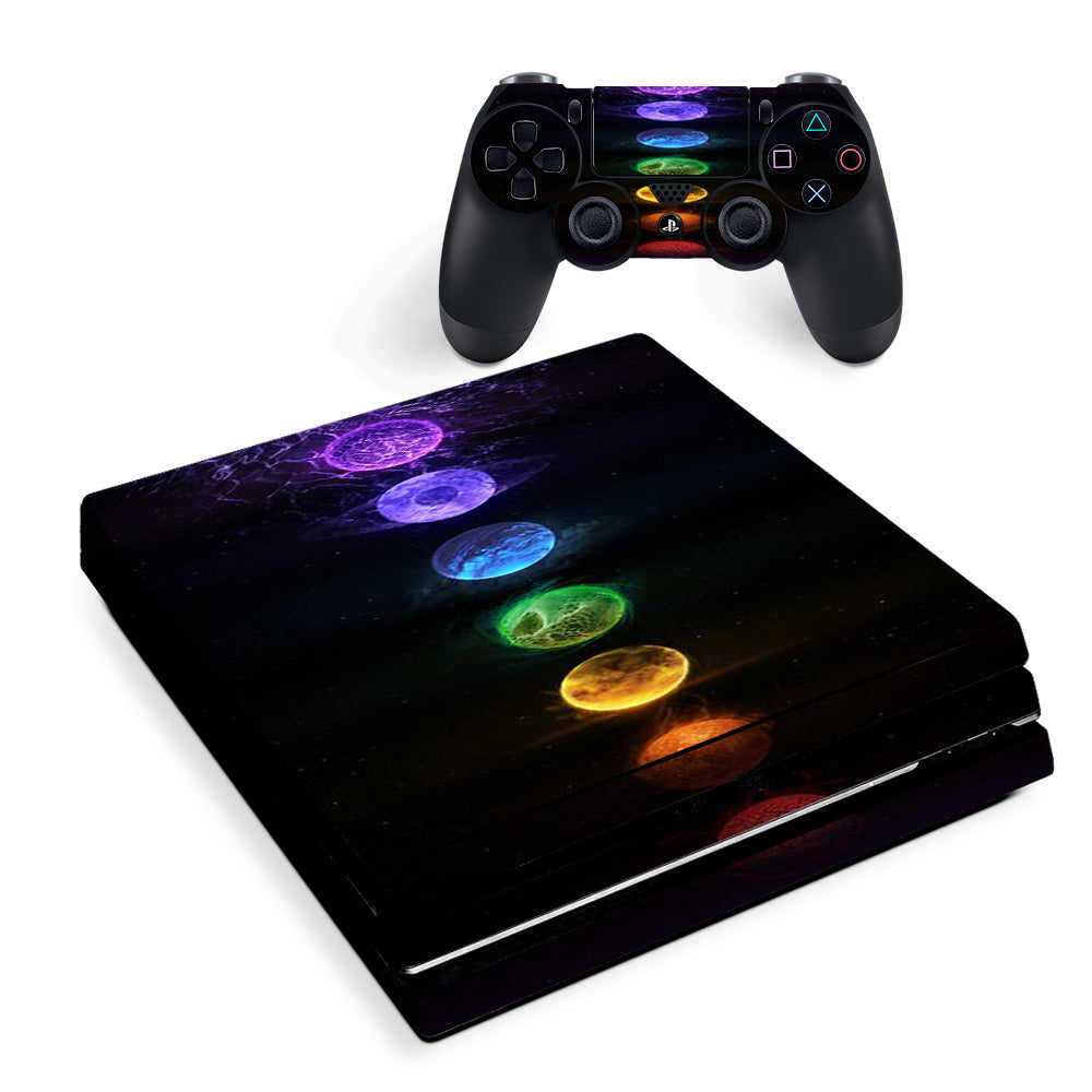 Skin Decal Vinyl Wrap For Playstation Ps4 Pro Console & Controller Stickers Skins Cover/ Energy Chakra Zen  Sony PS4 Pro Skin