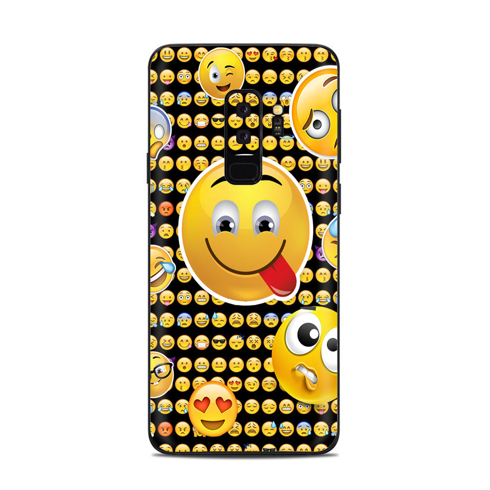  Silly Emojis Samsung Galaxy S9 Plus Skin