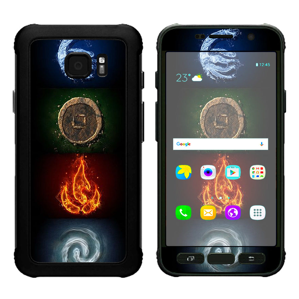  Elements Water Earth Fire Air Samsung Galaxy S7 Active Skin