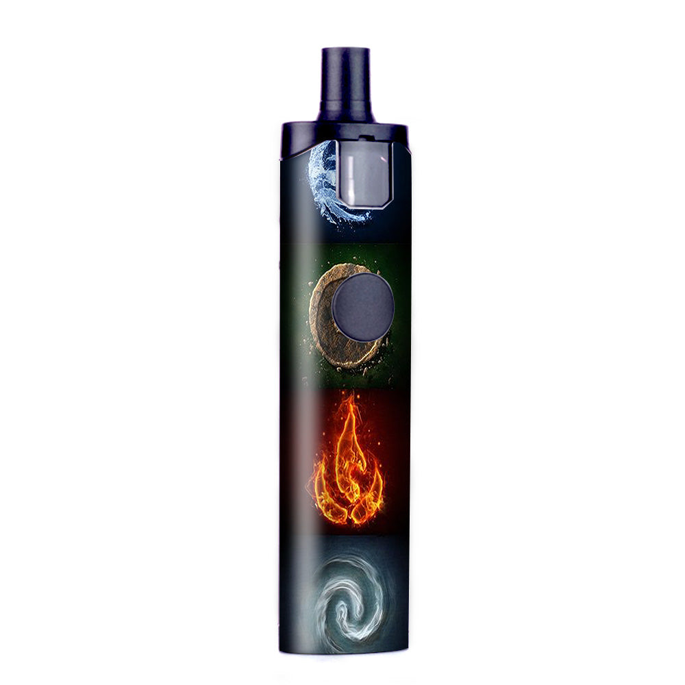  Elements Water Earth Fire Air Wismec Motiv Pod Skin