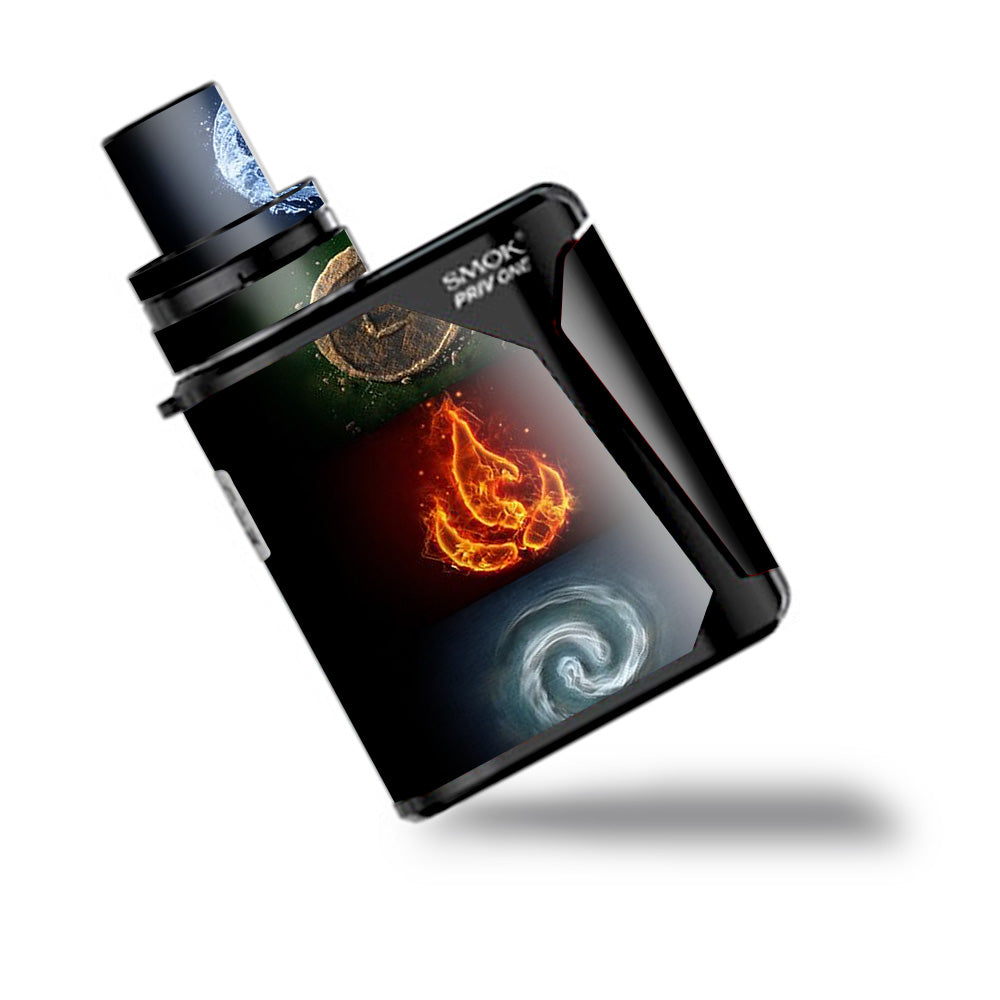  Elements Water Earth Fire Air Smok Priv One Skin