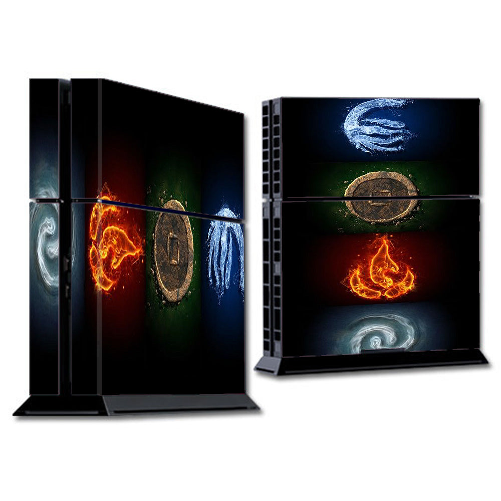  Elements Water Earth Fire Air Sony Playstation PS4 Skin