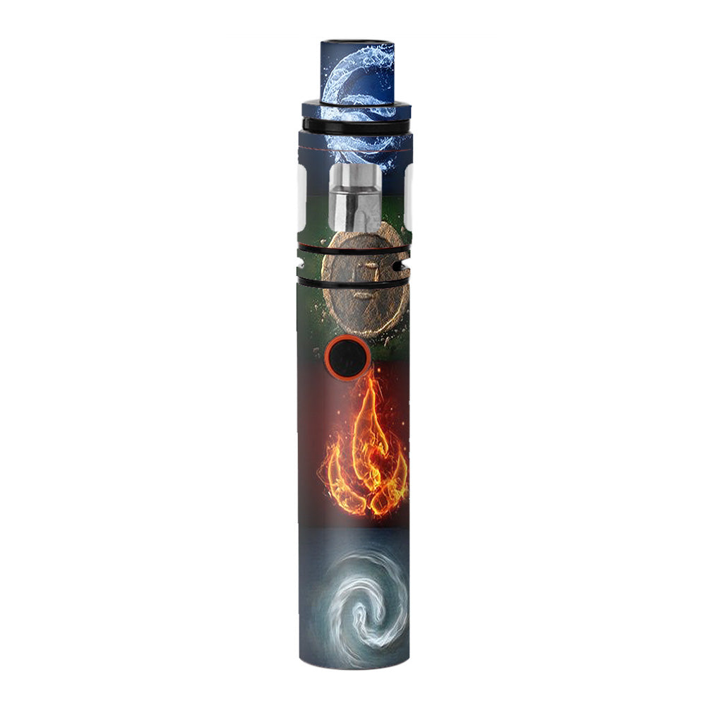  Elements Water Earth Fire Air Smok Stick V8 Skin