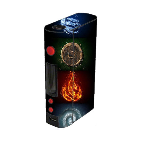  Elements Water Earth Fire Air Kangertech Kbox 200w Skin