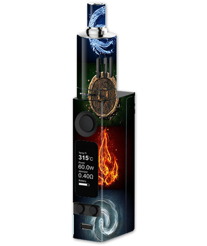  Elements Water Earth Fire Air Joyetech Evic VTC Mini Skin