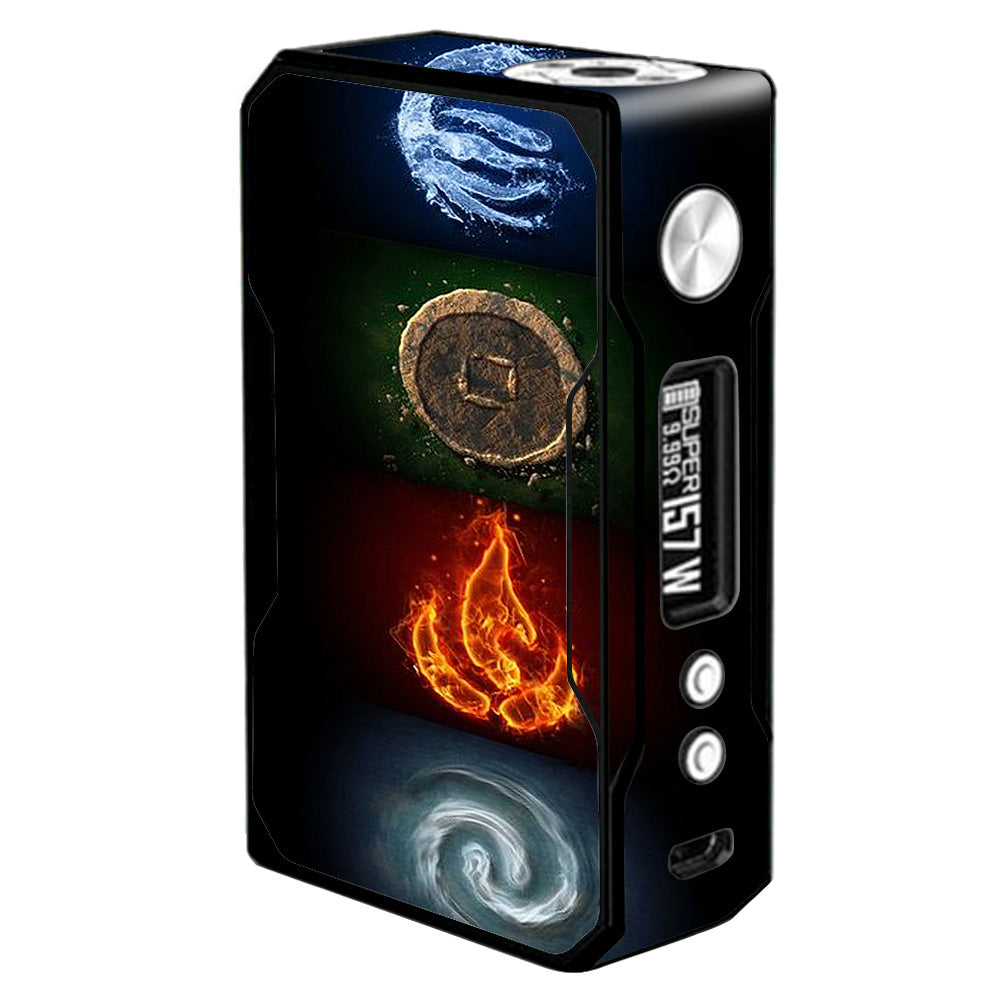  Elements Water Earth Fire Air Voopoo Drag 157w Skin