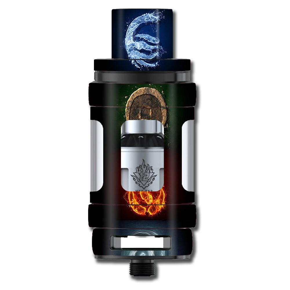  Elements Water Earth Fire Air Smok TFV12 Tank Skin