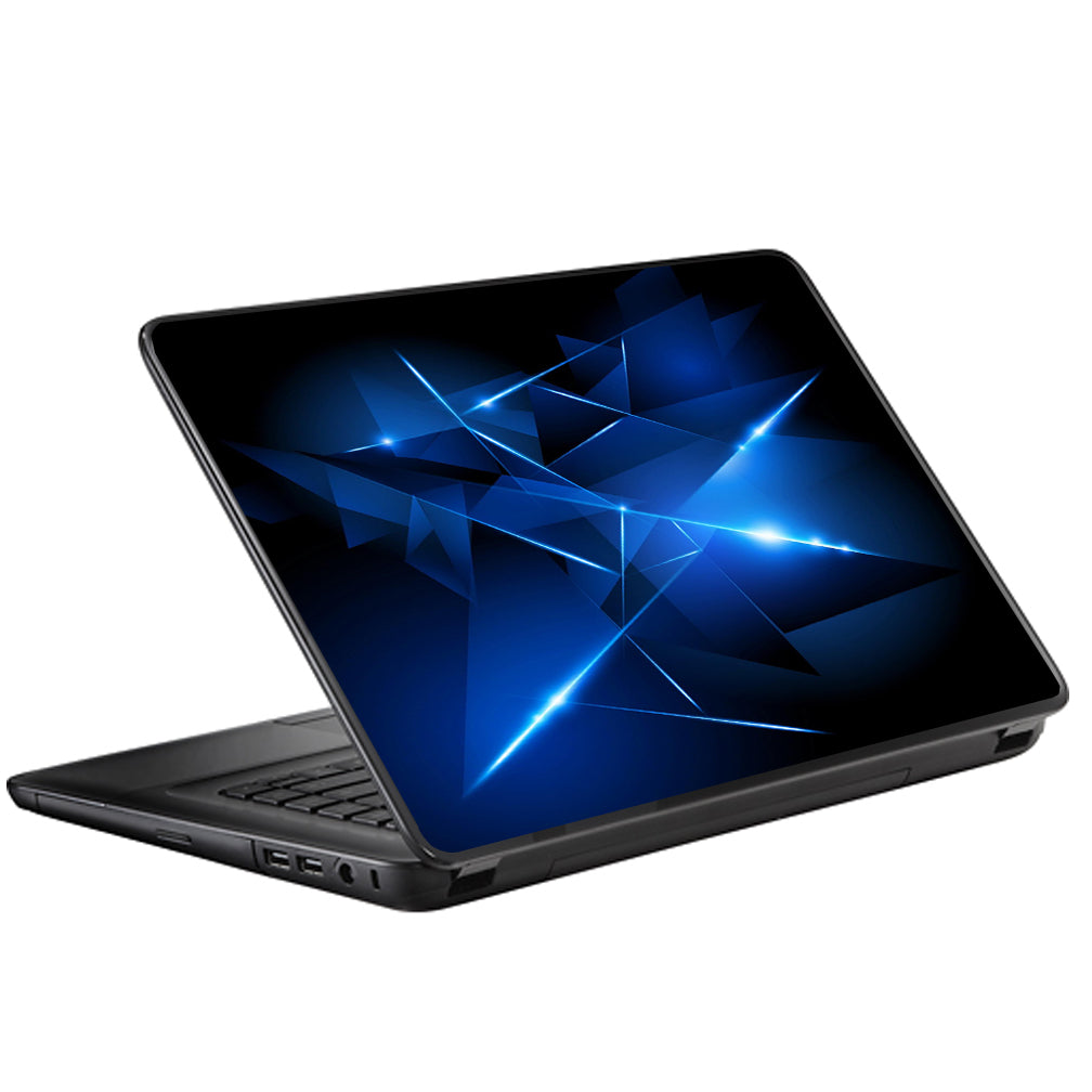  Triangle Razor Blue Shapes Universal 13 to 16 inch wide laptop Skin
