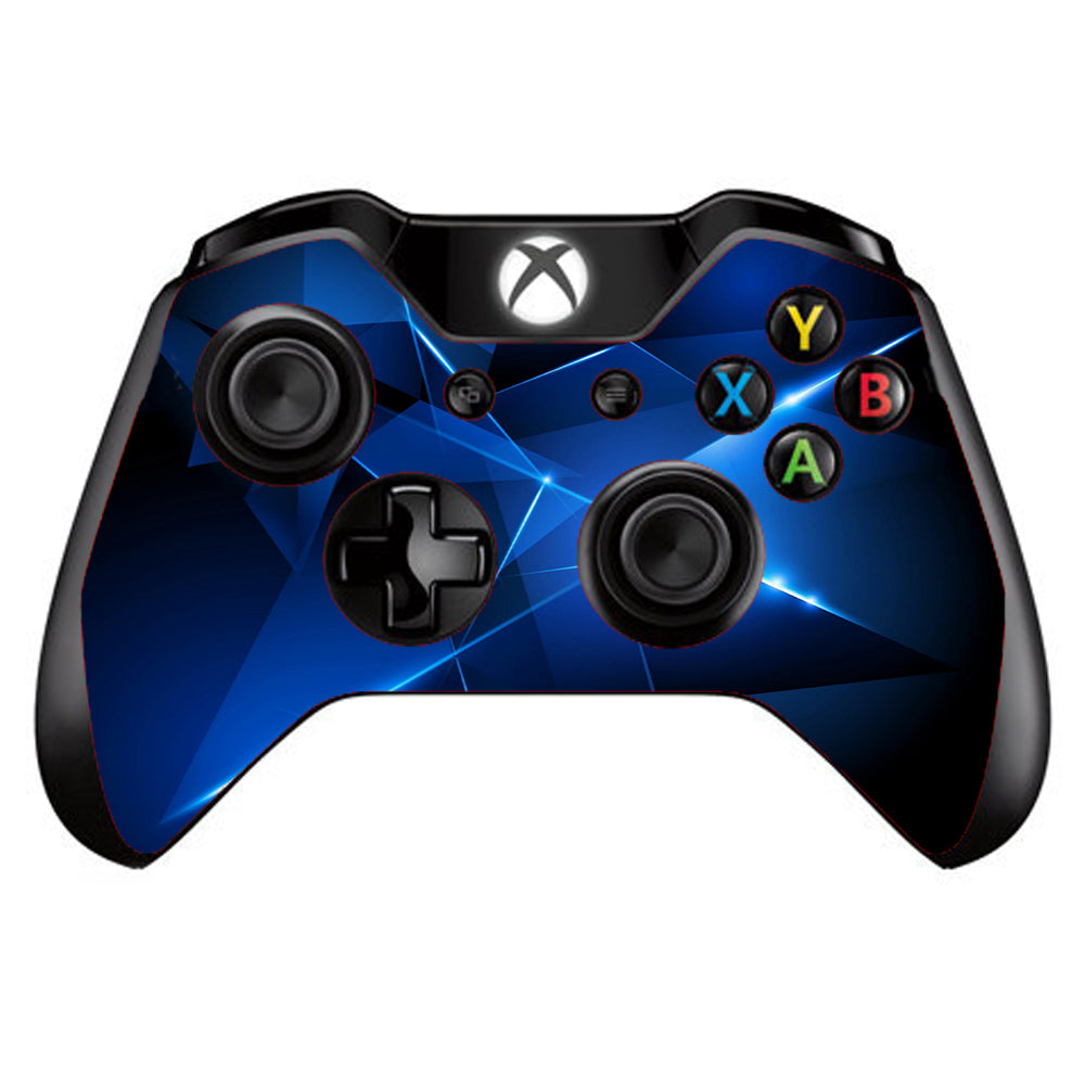  Triangle Razor Blue Shapes Microsoft Xbox One Controller Skin