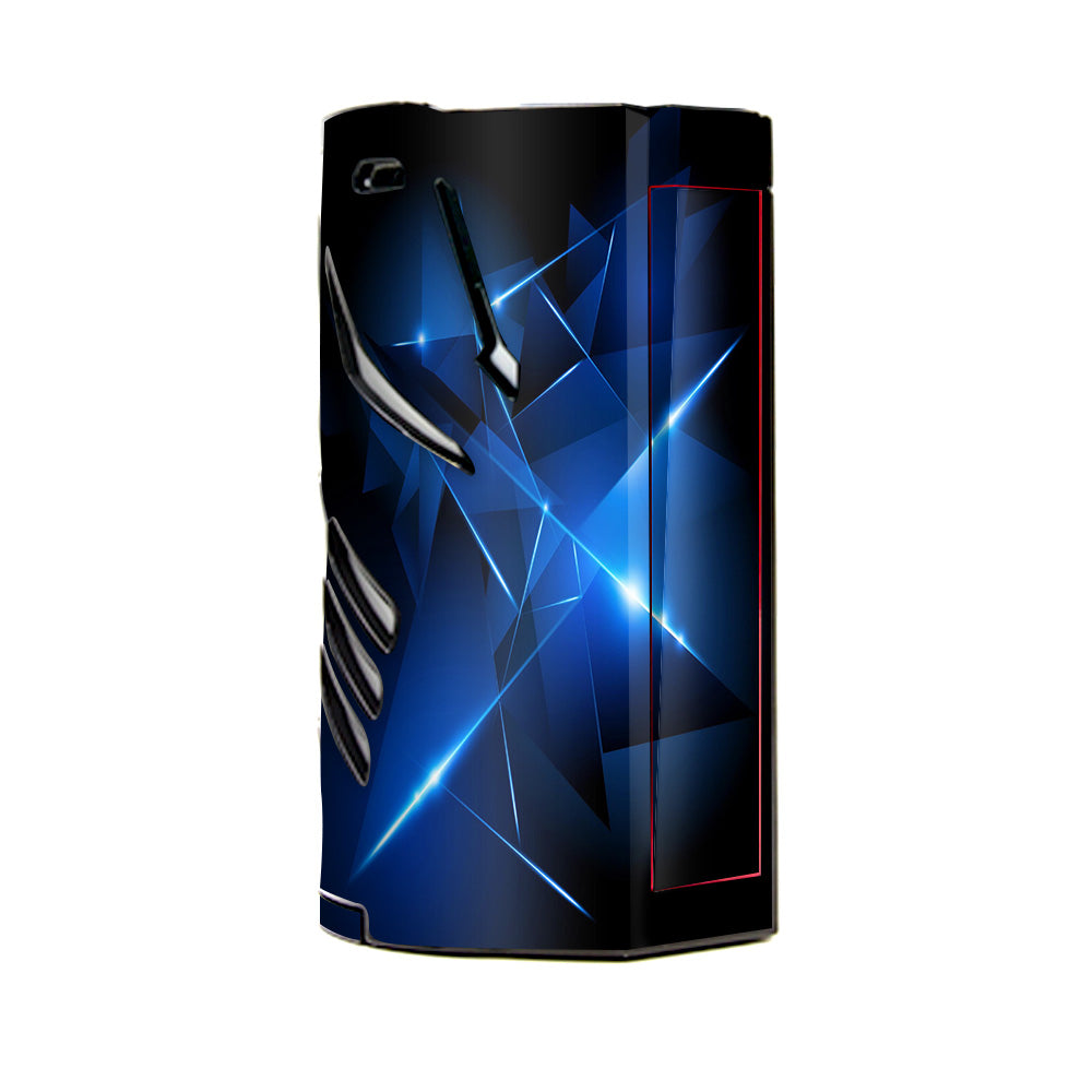  Triangle Razor Blue Shapes T-Priv 3 Smok Skin