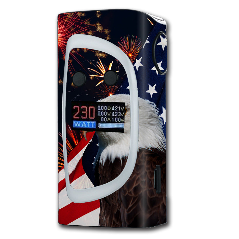  Eagle America Flag Independence Sigelei Kaos Spectrum Skin