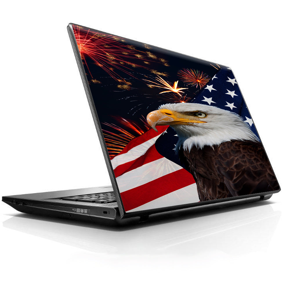  Eagle America Flag Independence Universal 13 to 16 inch wide laptop Skin