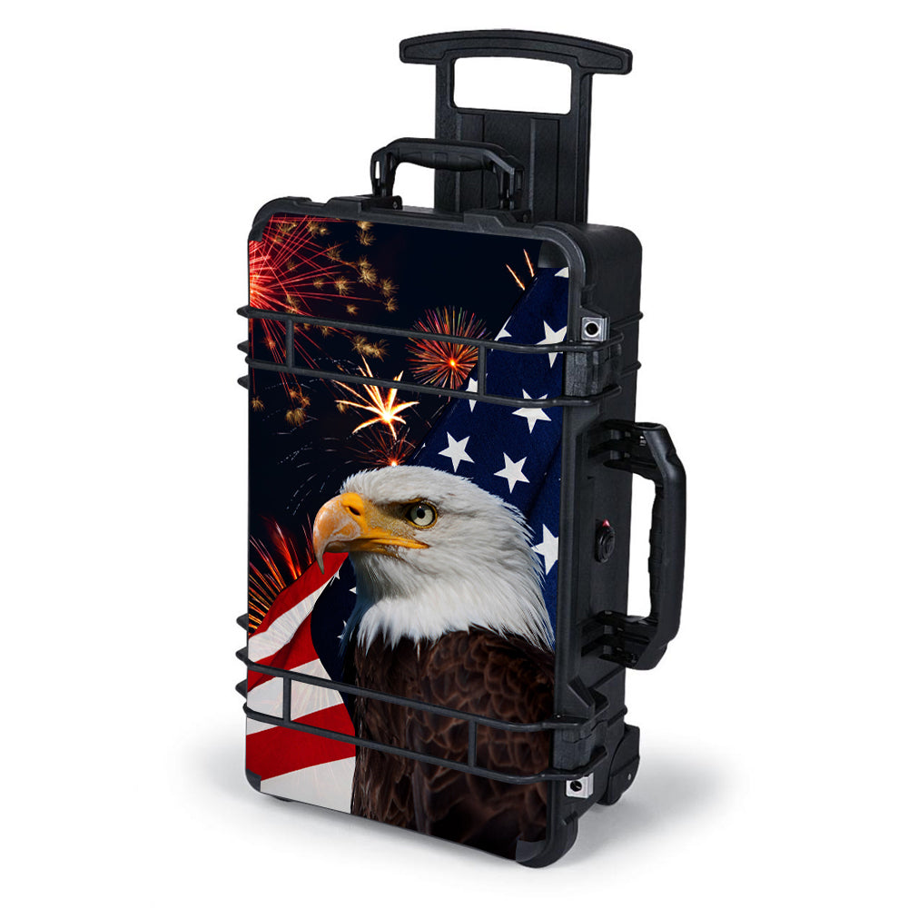  Eagle America Flag Independence Pelican Case 1510 Skin