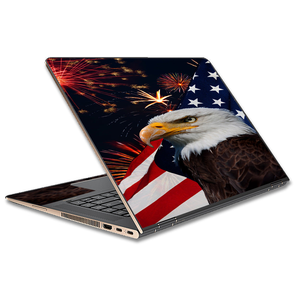 Eagle America Flag Independence HP Spectre x360 13t Skin