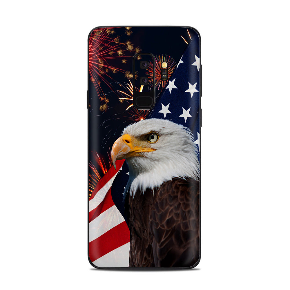  Eagle America Flag Independence Samsung Galaxy S9 Plus Skin