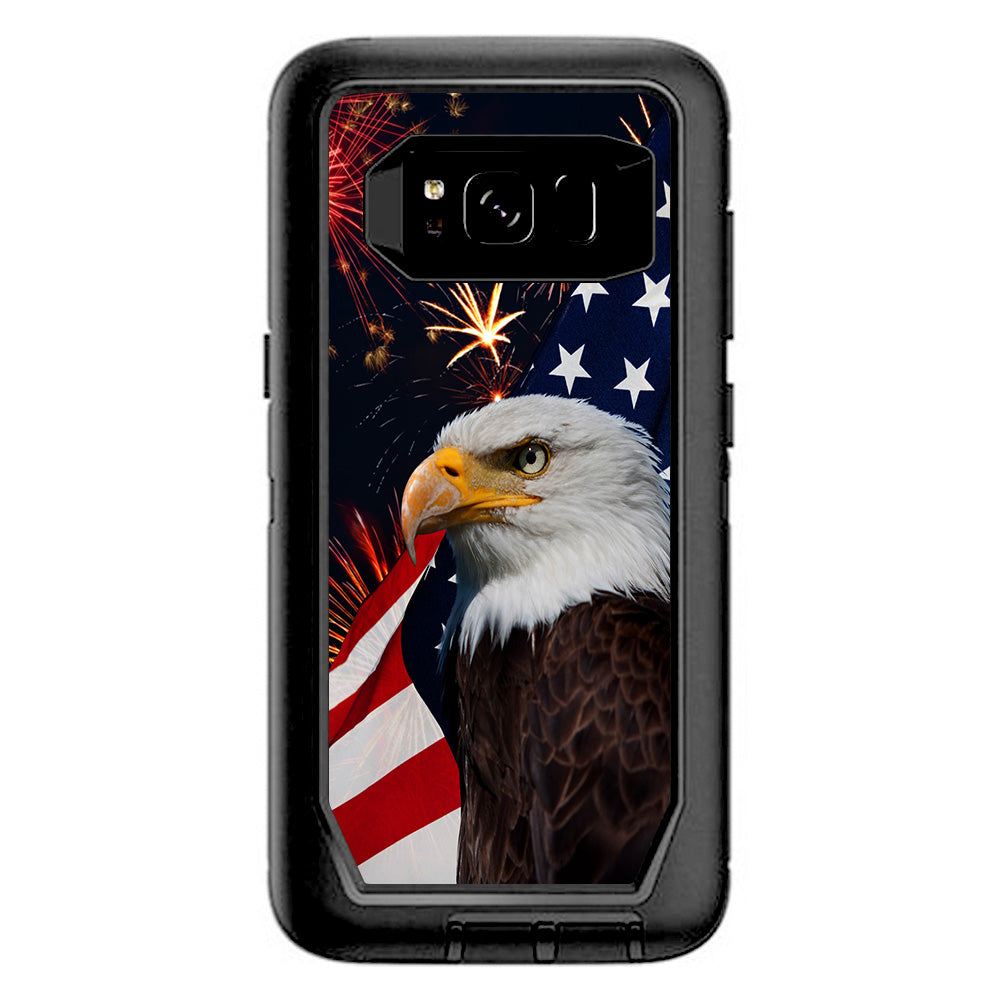  Eagle America Flag Independence Otterbox Defender Samsung Galaxy S8 Skin
